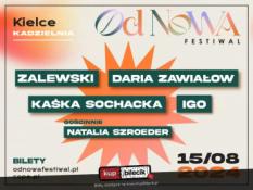 Kielce Wydarzenie Koncert Od Nowa: Zalewski | Daria Zawiałow | Kaśka Sochacka | Igo | Natalia Szroeder